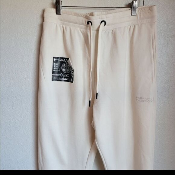 Nwot Human Nation Sweatpants Jogger Bone - Picture 3 of 9